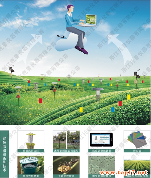 托普物聯網在農林有害生物監測預警系統中的應用